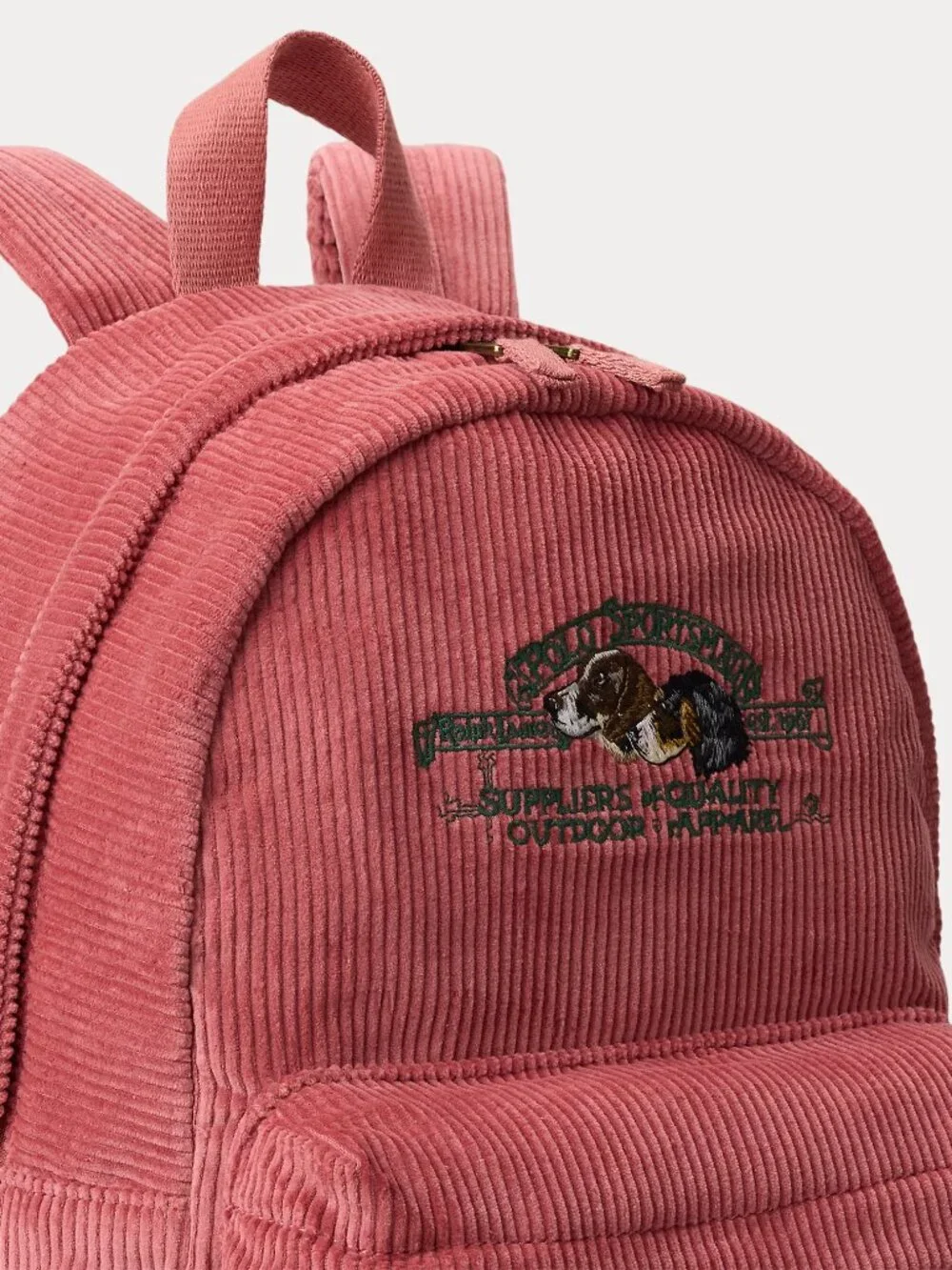 Polo Ralph Lauren Girls Corduroy Backpack, 14